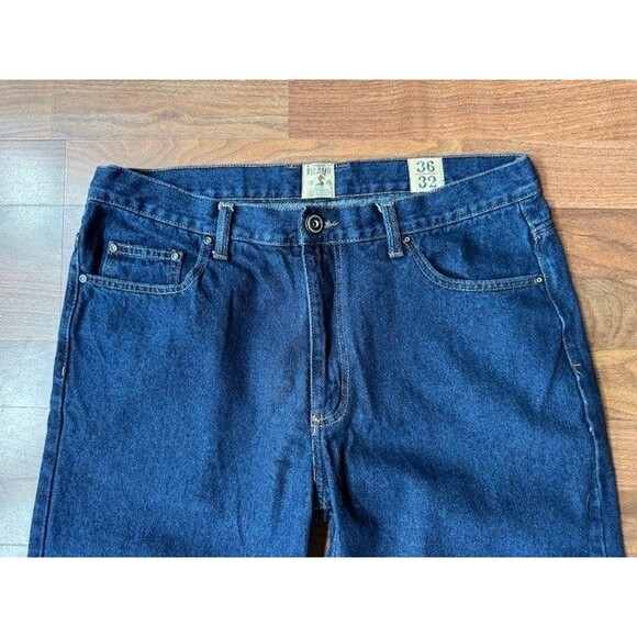 Red Head Brand Jeans Pants Men's Size 36 x‎ 32 Denim Dark wash Relaxed Fit EUC - Picture 2 of 6